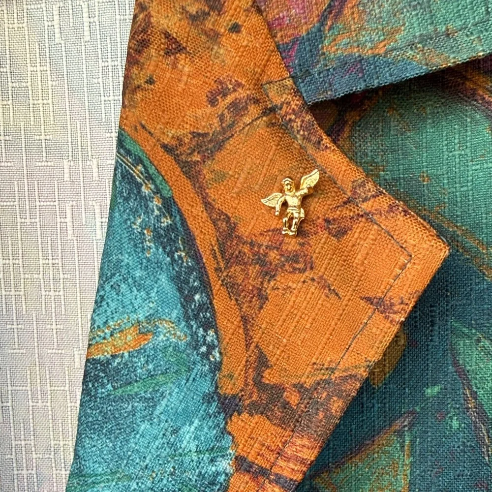 Vintage Abstract Women's Jacket
